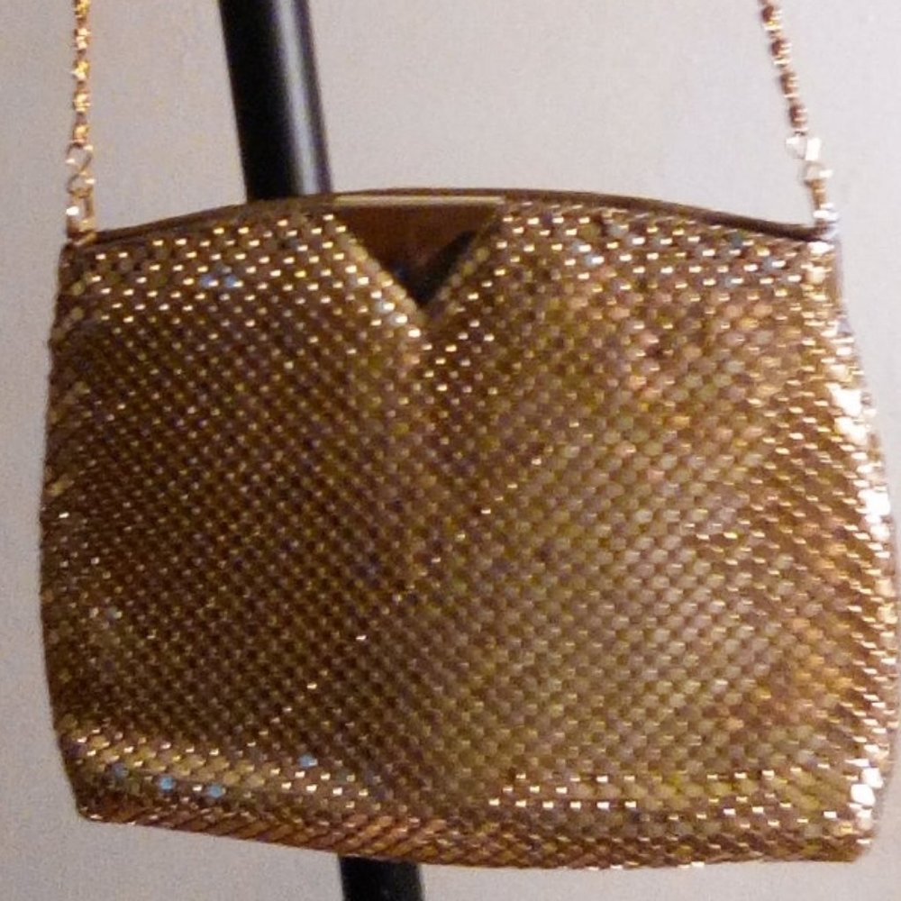 BAGS BY MARLO, SHINY, SLINKY GOLD COLOR